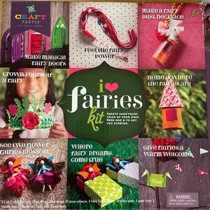 I 🩷 love Fairy Kit - Colorful craft art kit for kids creative gift